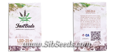 Семена конопли в оригинальной упаковке от Fast Buds