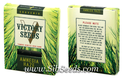 Семена конопли в оригинальной упаковке от Victory Seeds