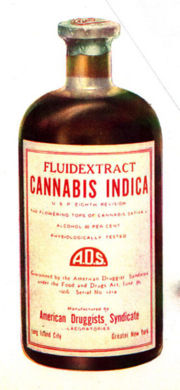 Экстракт конопли индийской (FLUIDEXTRACT CANNABIS INDICA). ТГК успешно используется в борьбе с тошнотой, вызванной применением противораковых препаратов; это вещество для вышеназванной цели одобрено американской Администрации питания и медикаментов. В некоторых странах (например Голландии и Канаде) марихуана используется как лекарство для больных раком, в качестве противорвотного средства применяемого при химиотерапии.