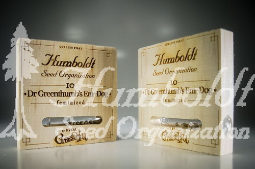 Оригинальная упаковка от Humboldt Seed Organization